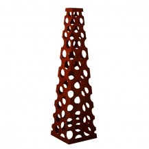 18446 - designer steel obelisk 1200mm - eclipse